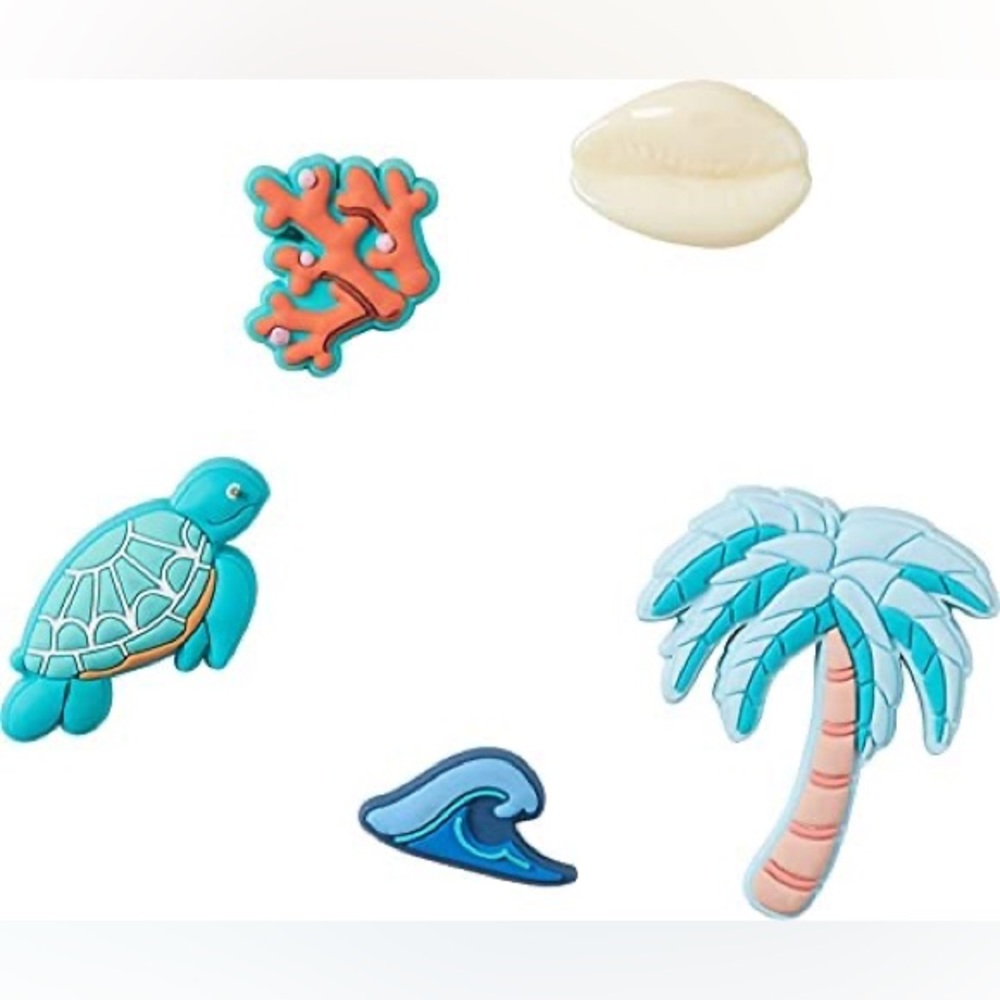 Ocean 5 Pack Croc Jibbitz